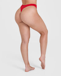 Silhouette Thong | Muscle Mommy Red