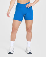 Unified Wrap Shorts 6" | Retro Blue