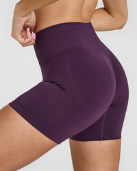 Effortless Seamless Shorts | Blackberry Purple