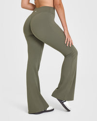 SoftMotion Flared Bottoms | Alpine Green