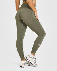 Effortless Seamless Leggings | Alpine Green