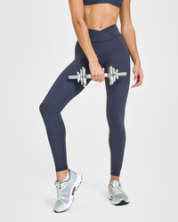 UnifiedMove Wrap Leggings | True Blue