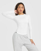 Mellow™ Soft Long Sleeve Top | White