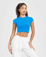 Cotton Icon Baby T-Shirt | Tropical Blue