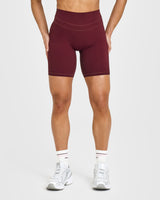 Unified Cycling Shorts 8" | Rosewood