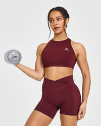 UnifiedMove Wrap Shorts 6" | Rosewood