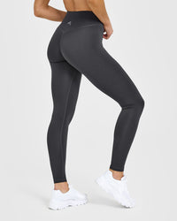 Timeless High Waisted Leggings | Coal