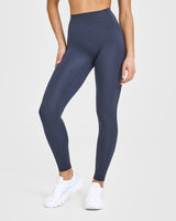 Timeless High Waisted Leggings | True Blue