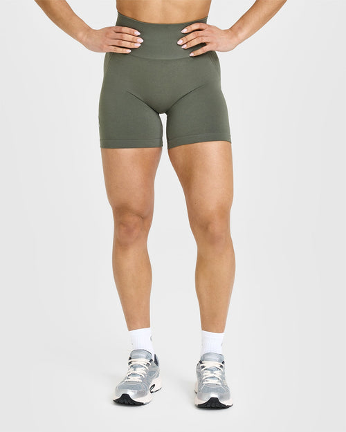 Oner Modal Effortless Seamless Shorts | Dark Khaki