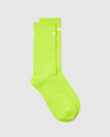 Crew Running Socks 1 Pack | Charged Lime Green