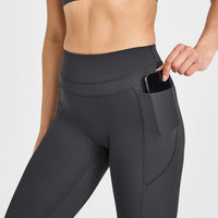 UnifiedMove High Waisted Pocket Leggings | Coal