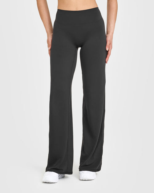 Oner Modal SoftMotion™ Straight Leg Bottoms | Soft Black
