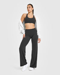 SoftMotion™ Straight Leg Bottoms | Soft Black