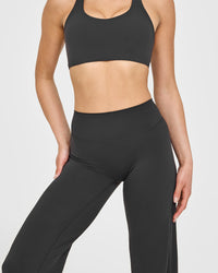 SoftMotion™ Straight Leg Bottoms | Soft Black