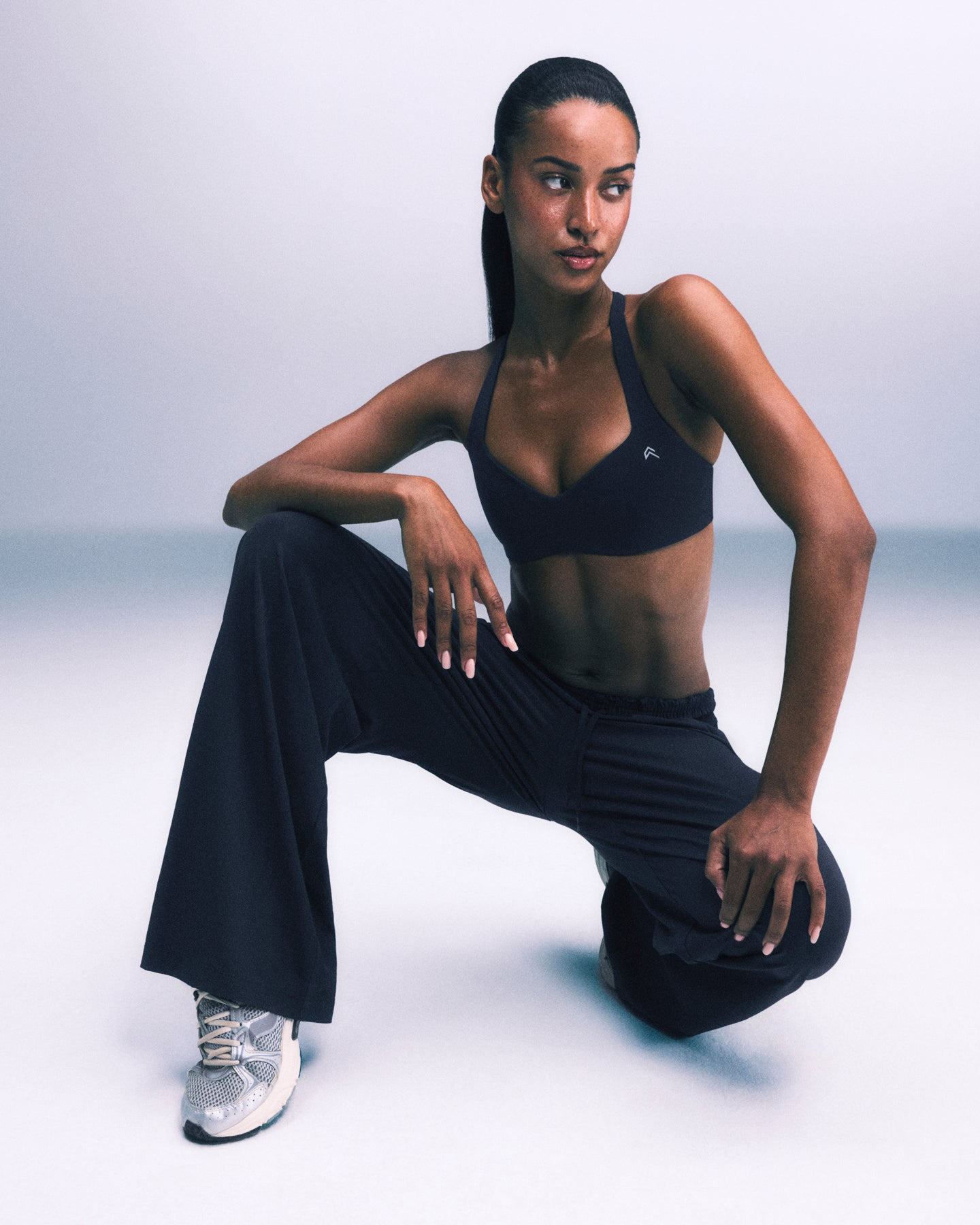 AirMove™ Straight Leg Drawcord Pants | Oil Blue