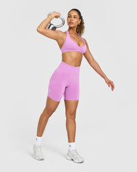 Effortless Seamless Shorts | Orchid Purple