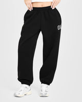 Foundations Oversized Oner Girlfriend Joggers | Black
