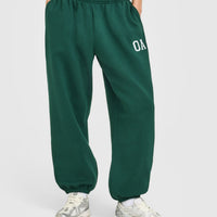 Foundations Oversized Oner Girlfriend Joggers | Racing Green