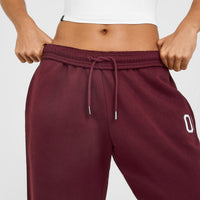 Foundations Oversized Oner Girlfriend Joggers | Rosewood