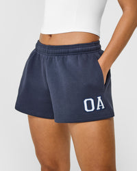 Foundations Oversized Oner Girlfriend Shorts | True Blue