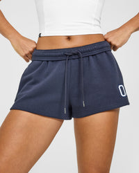 Foundations Oversized Oner Girlfriend Shorts | True Blue