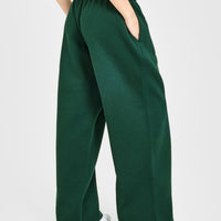 Foundations Oversized Oner Girlfriend Straight Leg Joggers | Racing Green