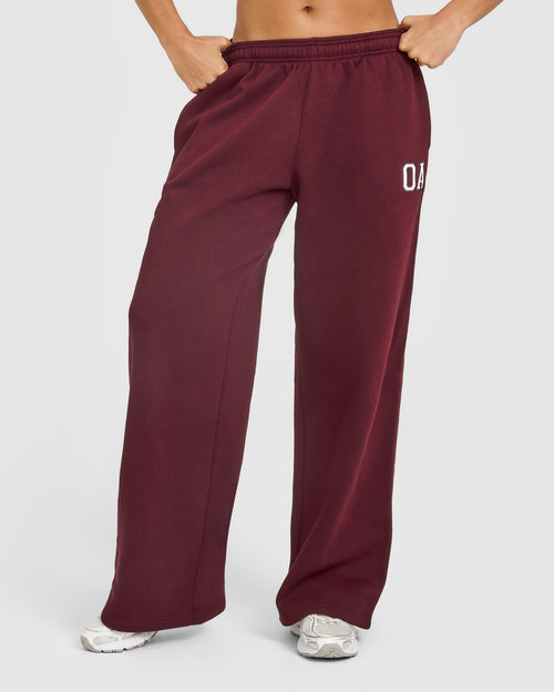 Oner Modal Foundations Oversized Oner Girlfriend Straight Leg Joggers | Rosewood