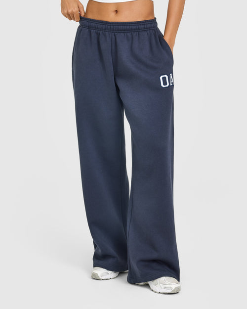 Oner Modal Foundations Oversized Oner Girlfriend Straight Leg Joggers | True Blue