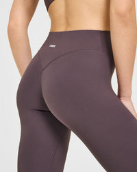 SoftMotion™ High Waisted Leggings | Dark Umber Brown