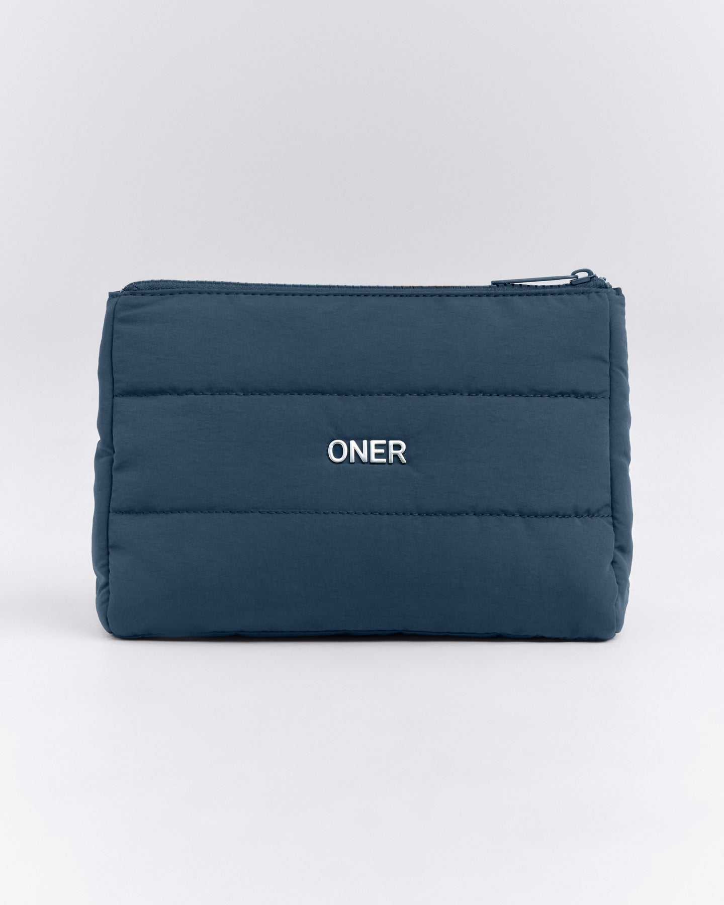 Quilted Pouch | Storm Blue