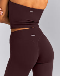 SoftMotion™ Flared Pants | Plum Brown