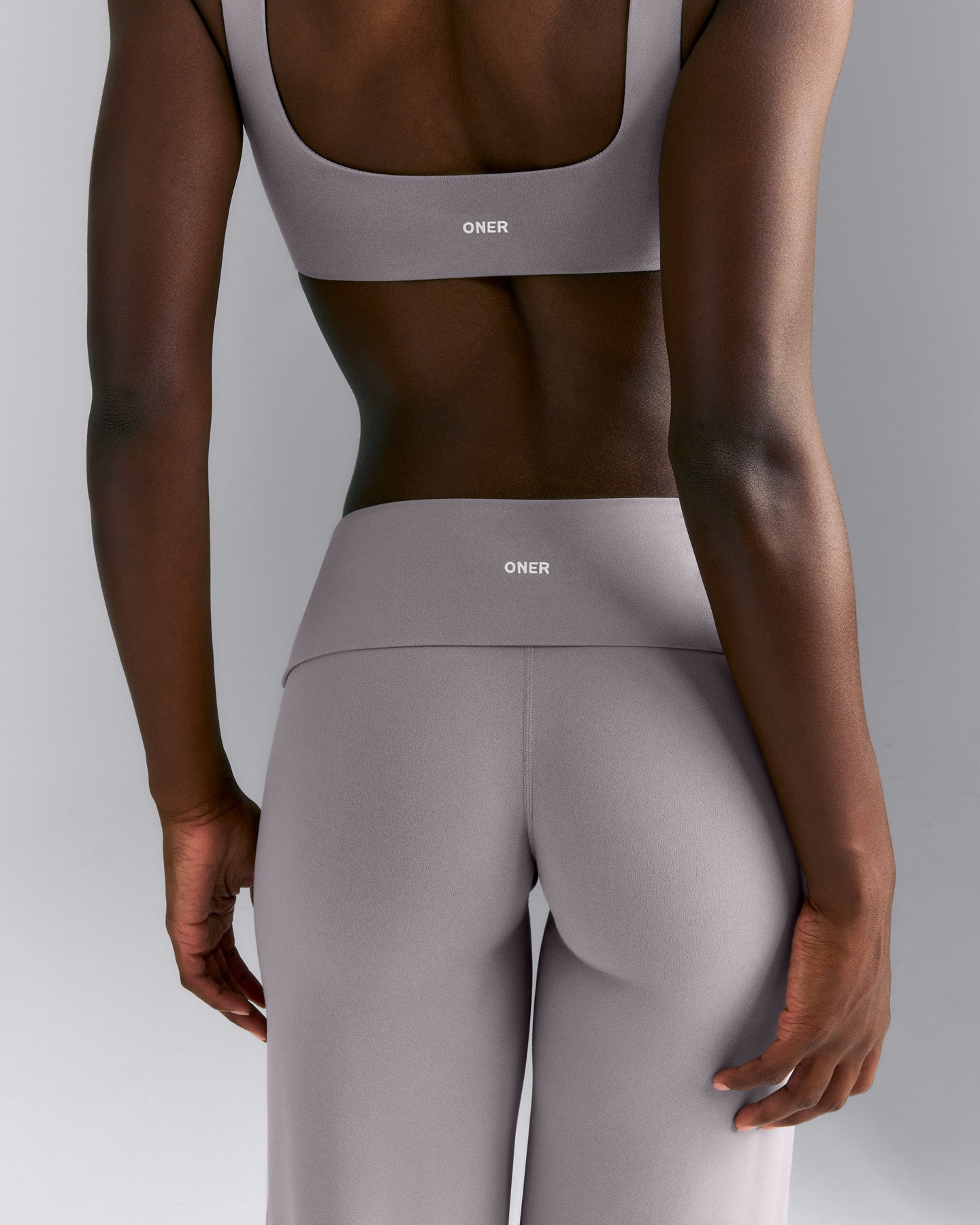 SoftMotion™ Fold Over Mid Rise Straight Leg Pants New Branding | Zinc Grey
