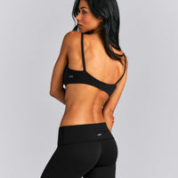 SoftMotion™ Strappy Scoop Bralette New Branding | Black