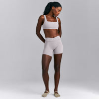 SoftMotion™ Wrap Shorts 6" New Branding | Zinc Grey