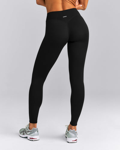 SoftMotion™ Wrap Leggings New Branding | Black