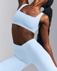 SoftMotion™ Wrap Straight Leg Pants New Branding | Mist Blue