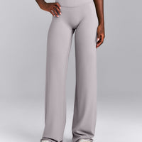 SoftMotion™ Wrap Straight Leg Pants New Branding | Zinc Grey