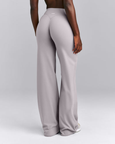 SoftMotion™ Wrap Straight Leg Pants New Branding | Zinc Grey