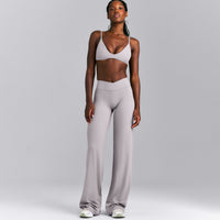 SoftMotion™ Wrap Straight Leg Pants New Branding | Zinc Grey
