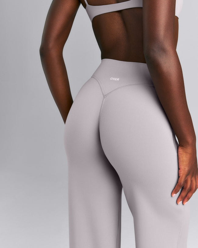 SoftMotion™ Wrap Straight Leg Pants New Branding | Zinc Grey