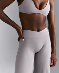 SoftMotion™ Wrap Straight Leg Pants New Branding | Zinc Grey