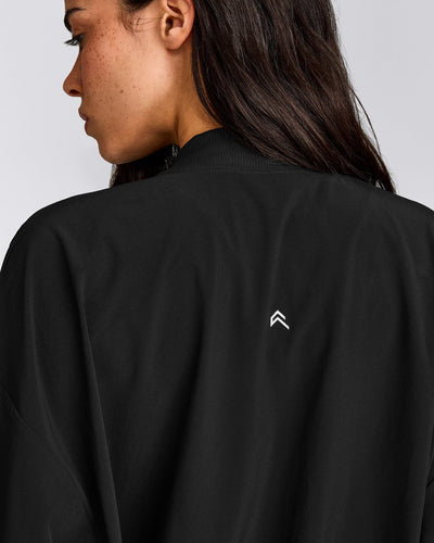 AirMove™ Mid Bomber Jacket | Black