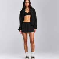 AirMove™ Mid Bomber Jacket | Black