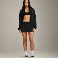 AirMove™ Mid Bomber Jacket | Black