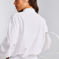 AirMove™ Mid Bomber Jacket | White