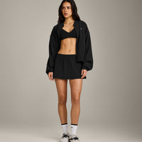 EasyLift™ Ultra Minimal Bralette with Grey Logo | Black