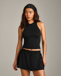Oner Seamless Fitted Vest | Black