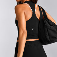 Oner Seamless Fitted Vest | Black