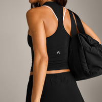 Oner Seamless Fitted Vest | Black