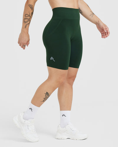 Green cycling 2025 shorts womens